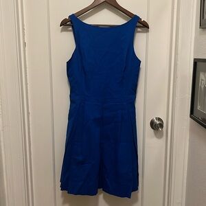 Polo Ralph Lauren royal blue sleeveless dress, size 6. Pockets! Classic.